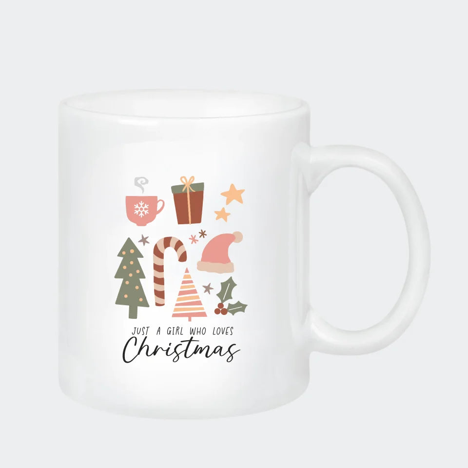 Aesthetic Christmas Customizer TeeInBlue Keramik krus 330ml hvid 330ml