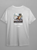 T-shirt - Upload eget billede Customizer 123Unik T-shirt - Print på ryg White Small