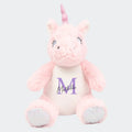 Lille enhjørning bamse Customizer TeeInBlue Design selv farve lyserød m
