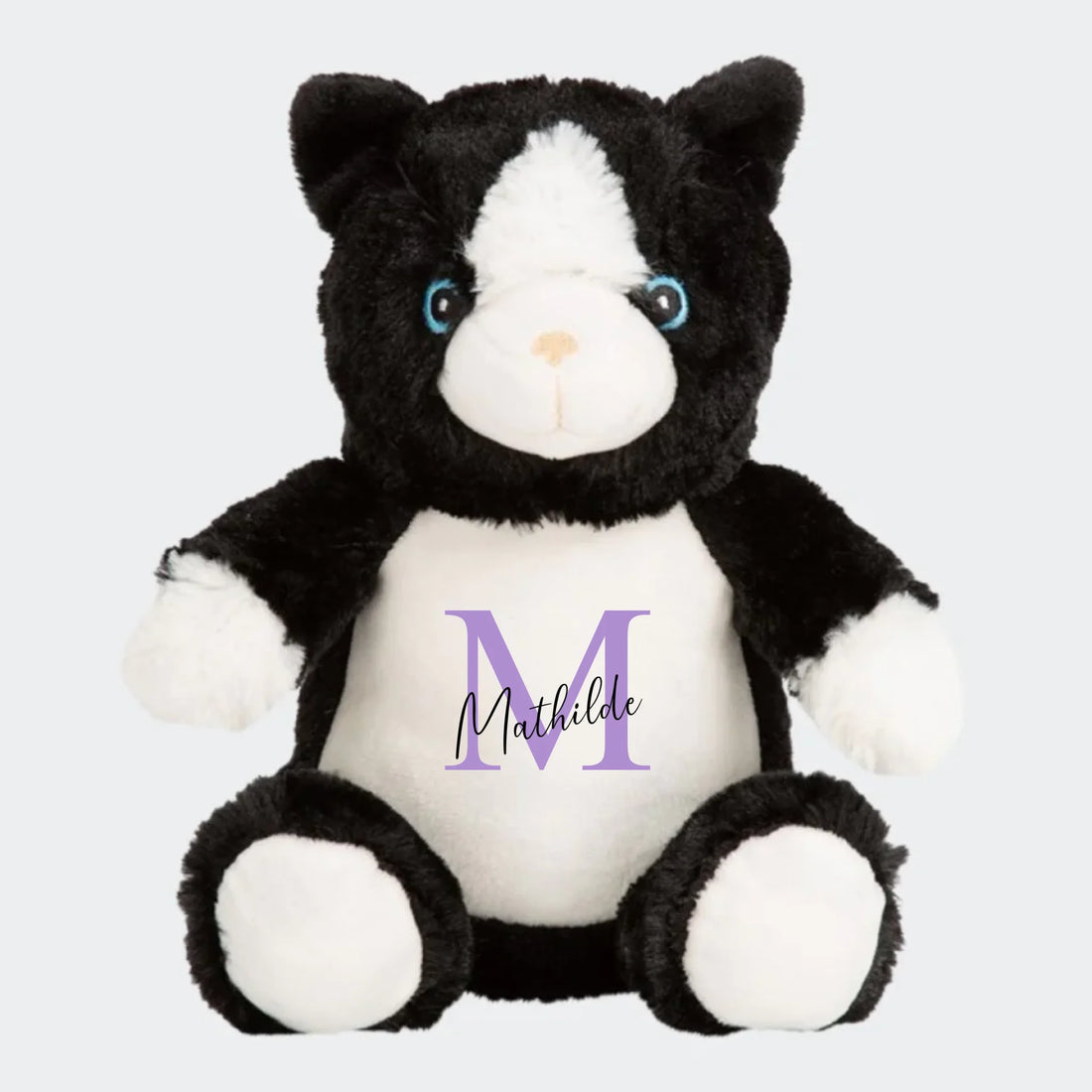 Lille kat bamse Customizer TeeInBlue Vælg farve fra vores farvepalette sort og hvid M