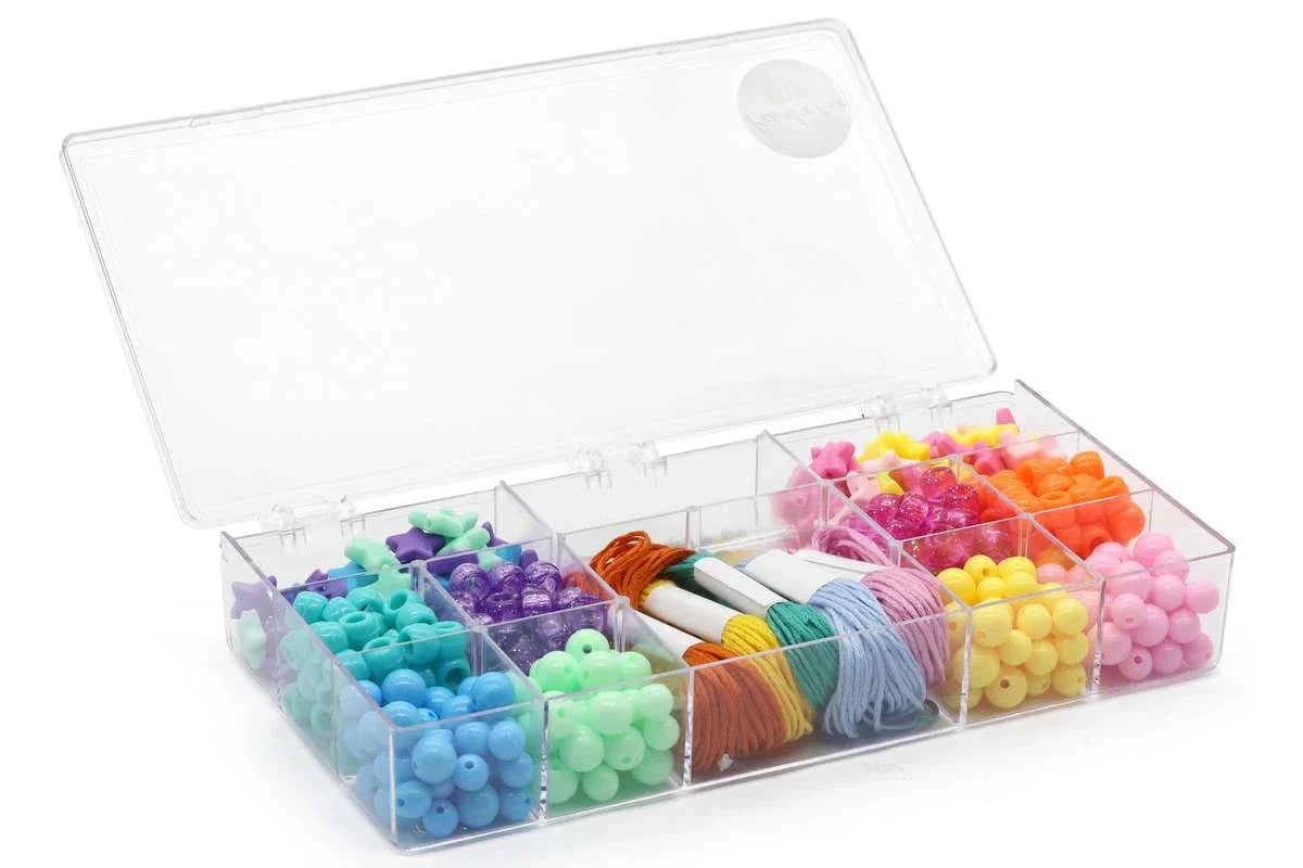 Pearl ´n Fun Sommer perlemix med vedhæng & snøre 123Unik